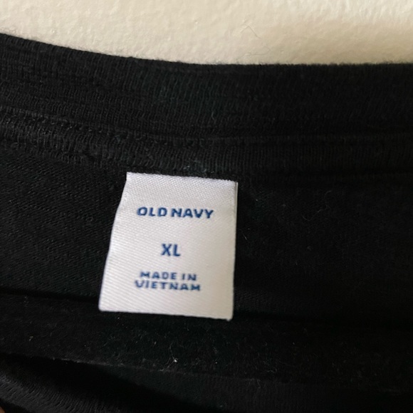 Old Navy Tee-Shirt Dress‎ with Elastic Waist in Black - XL - Picture 4 of 5